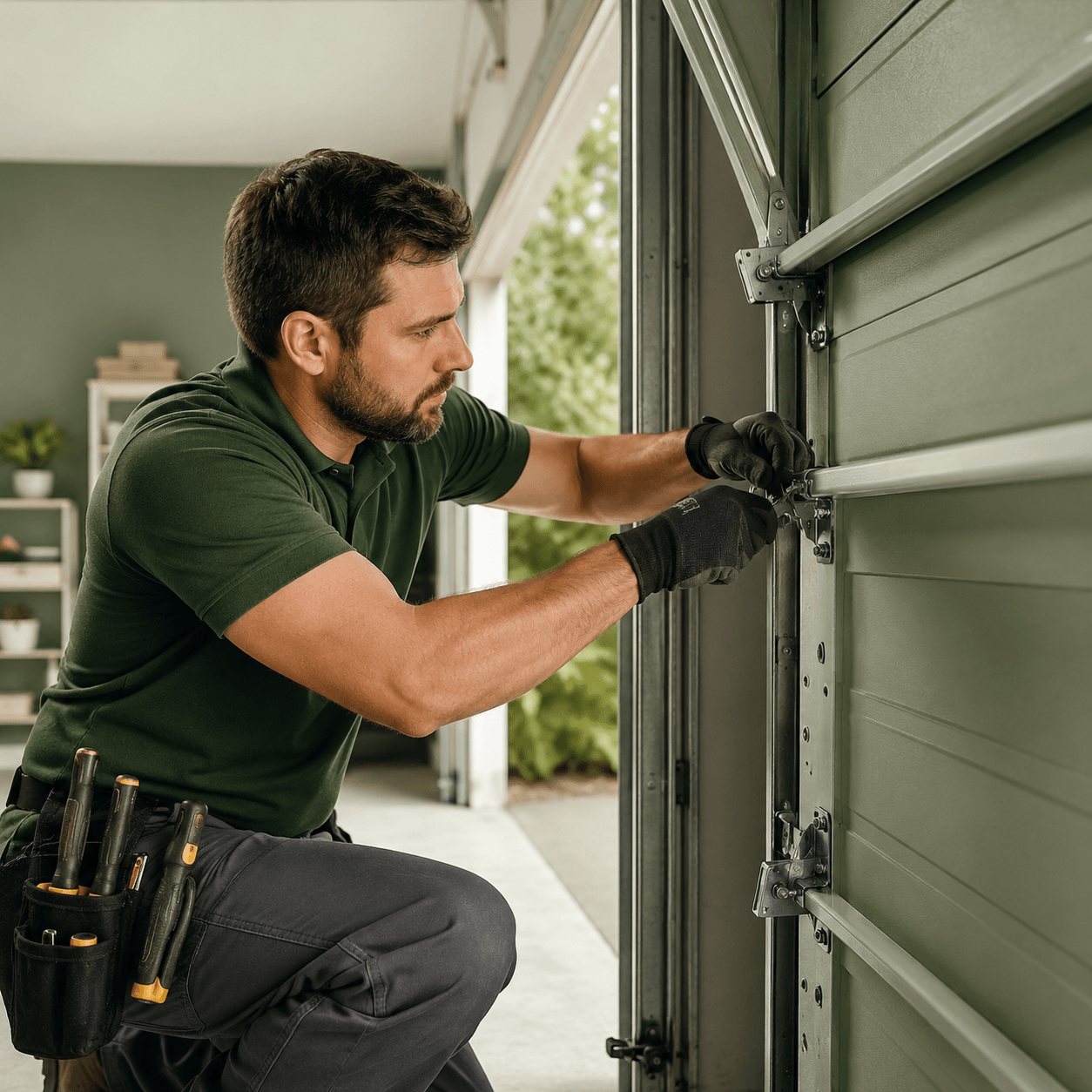 Professional garage door repair service